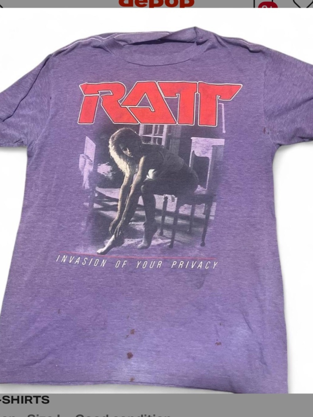 Ratt vintage tee